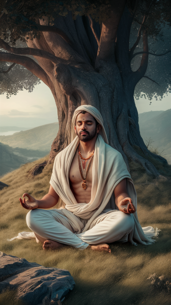 Fun Facts About India🇮🇳 1 Indian meditating